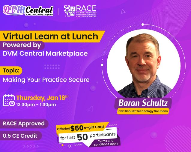 Virtual Learn at Lunch Powered by DVM Central Marketplace