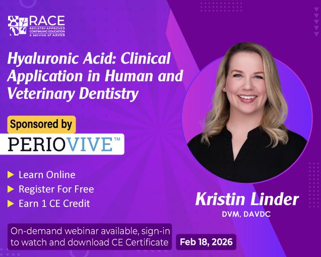 Hyaluronic Acid: Clinical Application in Human and Veterinary Dentistry