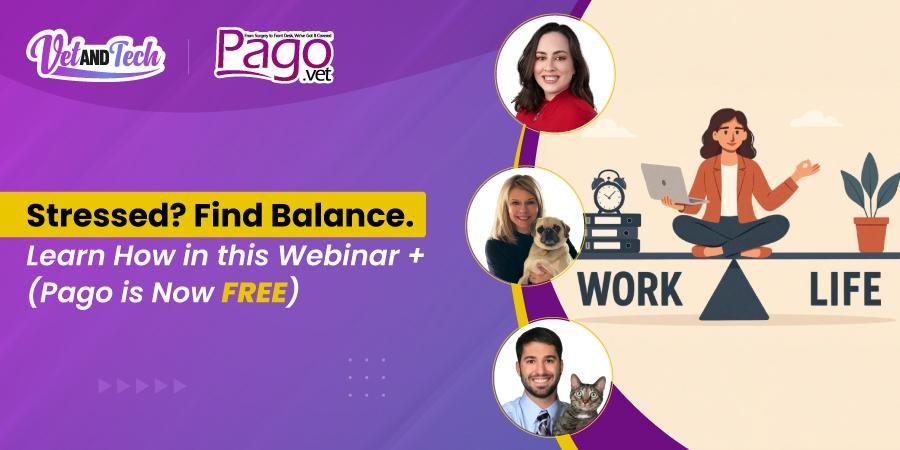 Re-Watch The Webinar on Veterinary Burnout (Plus, Pago Goes 100% Free!)