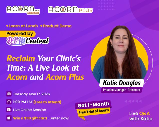 Reclaim Your Clinic’s Time: A Live Look at Acorn and Acorn Plus